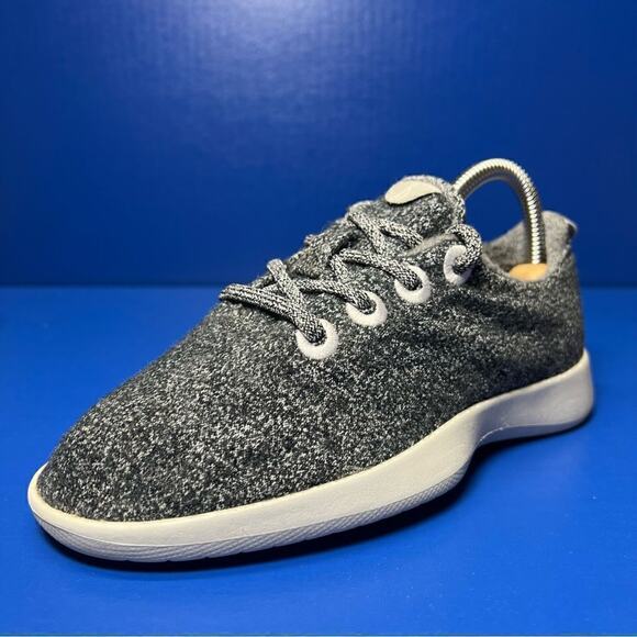 allbirds Shoes - Allbirds Womens Wool Runners Natural Grey Comfort Sneakers 5 0618 NV1